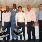 Prizes presented by Frank Bruno, Peter Shilton and Pat Jennings