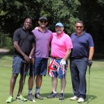 The Platinum Lace team with Martin Offiah, Paul Tupai, Mark Reagan and Simon Warr