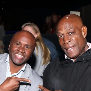 Colin McMillan and Frank Bruno