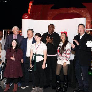 Celebrity guests make the award presentations