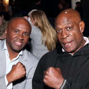 Colin McMillan and Frank Bruno